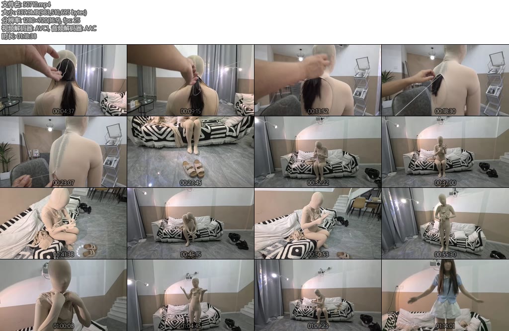 [FXX] 凡小晓ZENTAI六层全包全过程记录第一层打底没有做拉链是用线缝上的单层150D厚度全部就是1506900D-丝依依