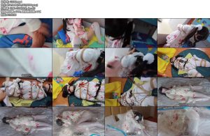 [FXX] 双马尾白丝小萝莉 悬吊昏迷失禁 TK白丝美足 电击抽搐到意识模糊 真空袋绝闷-丝依依