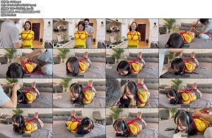 [默示录] 缚艺录小沐新口球的体验-丝依依