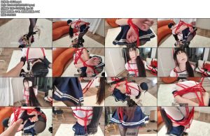 [樱桃小M] 和穿过的丝袜一起拍一个视频吧随便捡起一条蒙住口鼻好好享受-丝依依