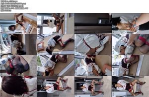 [栗栗子] 被惩罚的女秘书03入室强X捆绑逃脱OL调教女秘书黑丝吊带袜捆绑调反复强高-丝依依