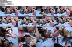 [荷仙原创] 荷仙少女 童颜巨乳少女VIVI的调教日志棕色衣袜风格的漂亮姑娘接受捆绑调教捆绑M字边摇头求饶边被动接受震动鞭打虐挠电击恐吓最后温柔的默默发抖-丝依依