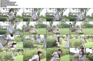 [锐度主张] 嫣儿 江边花丛外拍旗袍五花-丝依依