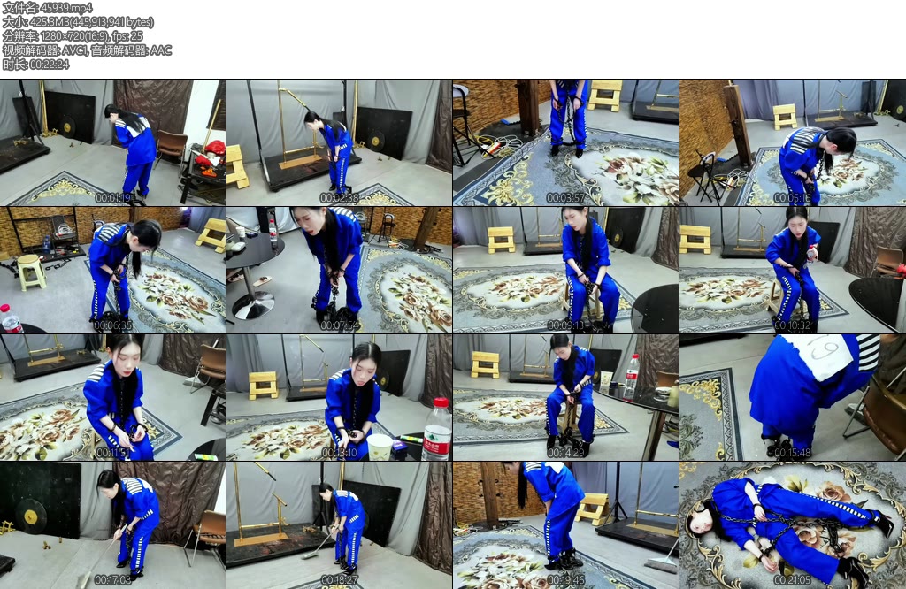 [飞天原创] 女杀人犯因杀人无数被抓被押进看收所为了活命讨好看守长甘愿做看守长的女奴真是一个好贱的骚犯-丝依依