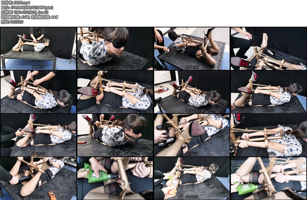 [飞天原创] 悦儿,K9架禁锢,电击-丝依依