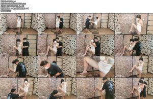 [GD绳束] 颜颜小朋友主动要求站立强高最后身体都软下去了差点摔倒了-丝依依