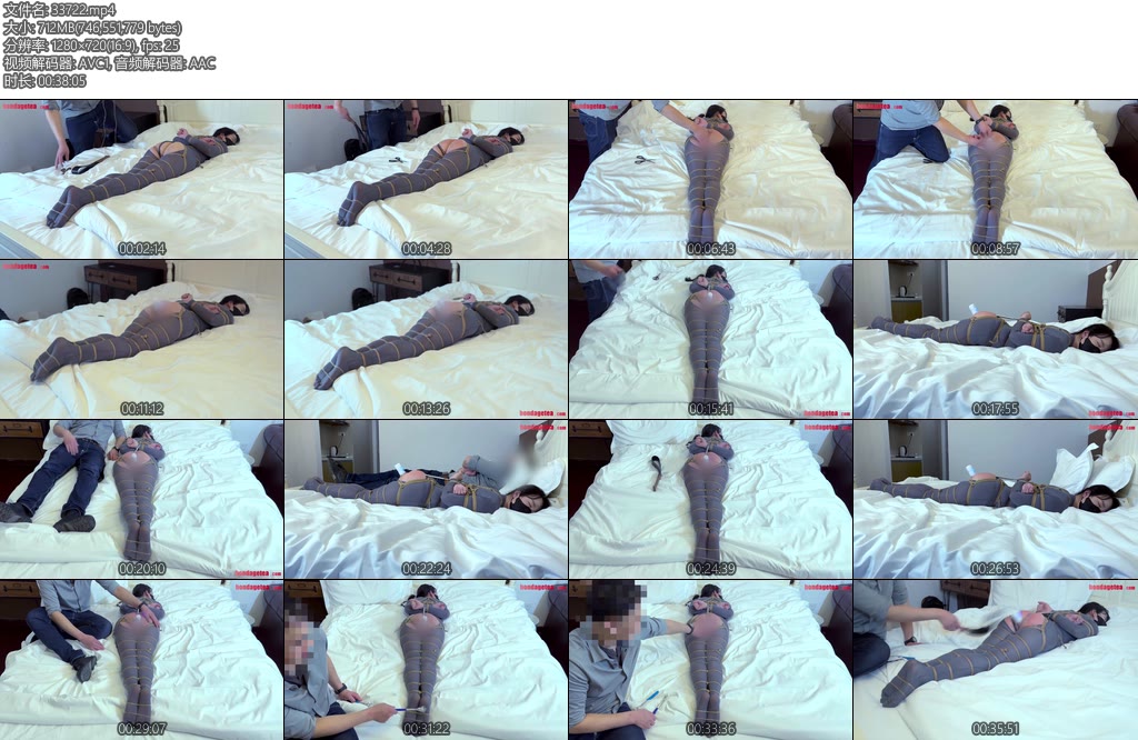 [绳精病] 偷天陷阱（Part4）大结局女神偷的末路被紧缚关押屈服在男人淫威之下沦为奴隶无法自拔-丝依依