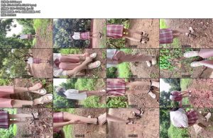 [亚洲绳艺] JK妹子户外镣铐-丝依依