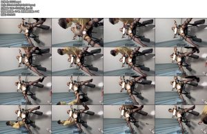 [延江艺束] 被固定在产床上的患者-丝依依