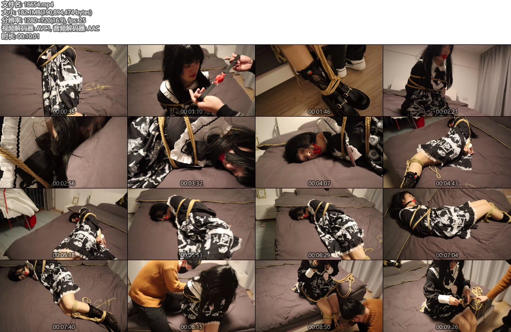 [SH-SY] 哥特暗黑风洛丽塔美少女的黑暗一面-丝依依