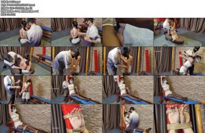 [一绳所爱] 梁姗姗玩老虎凳等各种捆绑-丝依依