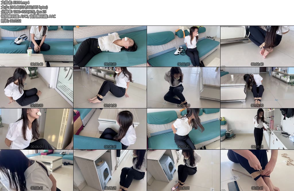 [梦川原创] 萌萌的第一次捆绑束缚体验-丝依依