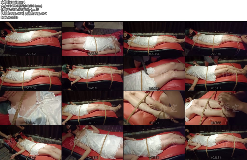 [御仙原创] 极致体验珺珺被束缚在躺椅上体验了一把极致的体验-丝依依