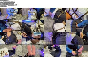 [老癸原创] 珊珊蛇缚tj拾荒版素人蛇缚玩胸虐Y耳光SP凌辱打脚心-丝依依