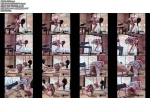 [缚心室] 175长腿女神JK白丝吊缚炮机猛烈输出修长的双腿无处安放AV棒强烈刺激下一次次颤抖着GC-丝依依