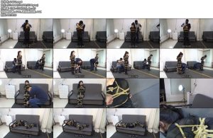 [美束映画] 入室劫案之搜查官绑架案皮裤长靴小狐狸被捆绑折磨-丝依依