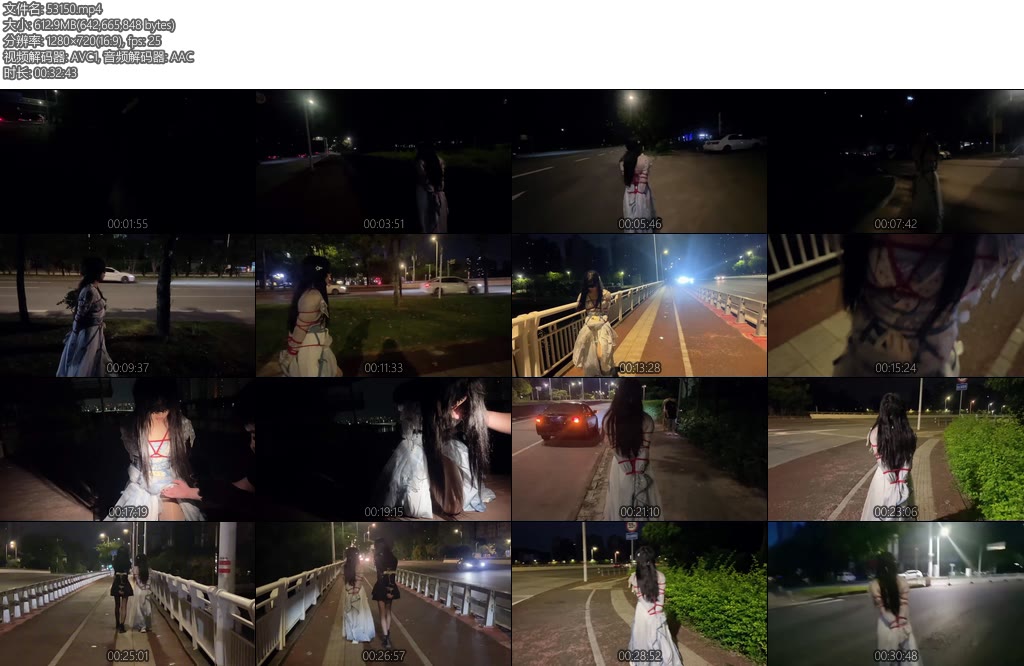 [桃花岛] 户外捆绑第二弹桃花汉服被缚露出之仙女沦为路人观赏的剑婢-丝依依