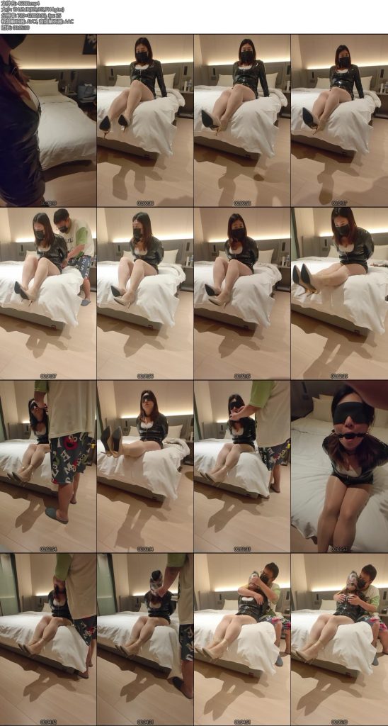 [旺仔原创] 回归和胶衣媳妇玩保鲜膜-丝依依