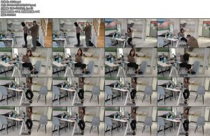 [JS原创] 流星客黑色长靴女孩的欧式直臂捆绑棉袜脱靴-丝依依