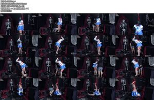 [莉雅原创] 监禁美少女战士cosplay紧缚强膏棒子蛋蛋肉丝踮脚头套DID-丝依依