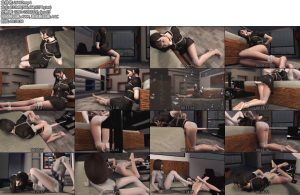 [动画片] 妈妈的闺蜜喜欢自缚闺蜜晚上寂寞难耐于是偷偷拿出绳子把自己牢牢地绑起来妈妈发现后不得不满足了她-丝依依