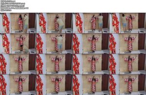 [JS原创] 曼文 和服双手吊捆绑 手部变色 口球堵嘴-丝依依