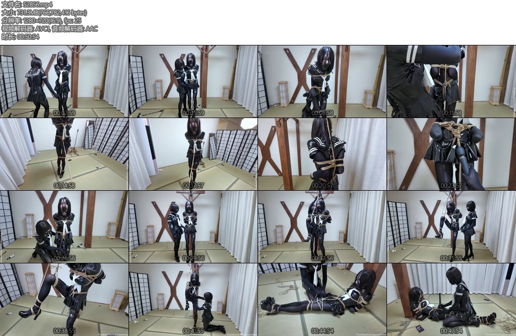 [鹿角与猫爪] 奴婢学院JK妹的课后作业今天的课后特训由学妹协助完成佩戴马具口球双手握拳包裹手臂合拢手腕向前绳缚拘束后穴X入钢勾绳子提起与马具口球相连脚戴镣铐被学妹牵制行走佩戴CB锁完成震动脱-丝依依