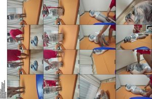 [旺仔原创] 木乃伊保鲜膜窒x调教媳妇生气抽搐愤怒哭泣-丝依依