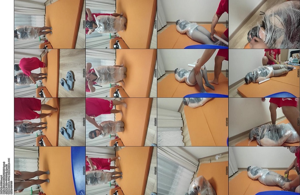 [旺仔原创] 木乃伊保鲜膜窒x调教媳妇生气抽搐愤怒哭泣-丝依依