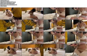 [杰仔原创] 可欣调教第一次稍微大尺作品口水收集tk内y内k-丝依依