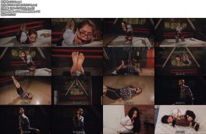 [欧美绳艺] 欧美小秘书黑丝紧缚挣扎-丝依依