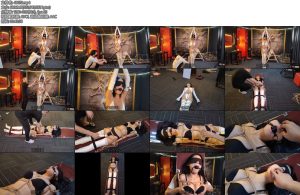 [意之窗] 汤圆白色胶衣长靴女英雄被凌辱折磨-丝依依