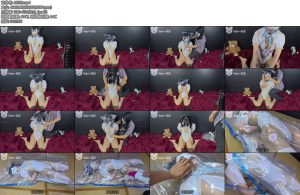 [贝贝熊] 愉快的假期总是短暂而有趣的假期的贝贝表示能不能来点刺激游戏不过看后面贝贝面红耳赤猜测这次玩爽了报复贝贝9塑料袋计时挑战真空袋强高呼控-丝依依