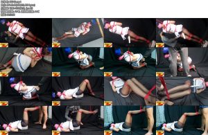 [魅影空间] 绳舞飞扬情趣空姐丝足按摩168情趣空姐用丝足脚侍奉二弟棒棒振阴手扣出水QG鞭调升级中-丝依依