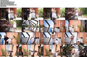 [锐度主张] 嫣儿 时装恨天高在步行街上日式后手缚单腿侧吊-丝依依