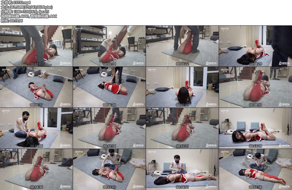 [半岛束艺] 上帝要你极限驷马-丝依依