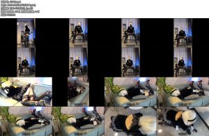 [RLL原创] 拘束档案12拘束2B长靴SP开腿手铐爬行-丝依依