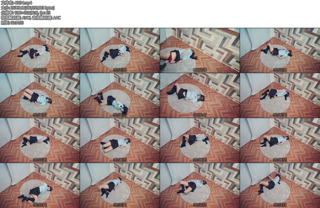 [亚洲绳艺] 幽閉拘束女警官逃亡を図る-丝依依