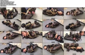 [朱雀雀] SY全身油光黑丝驷马-丝依依