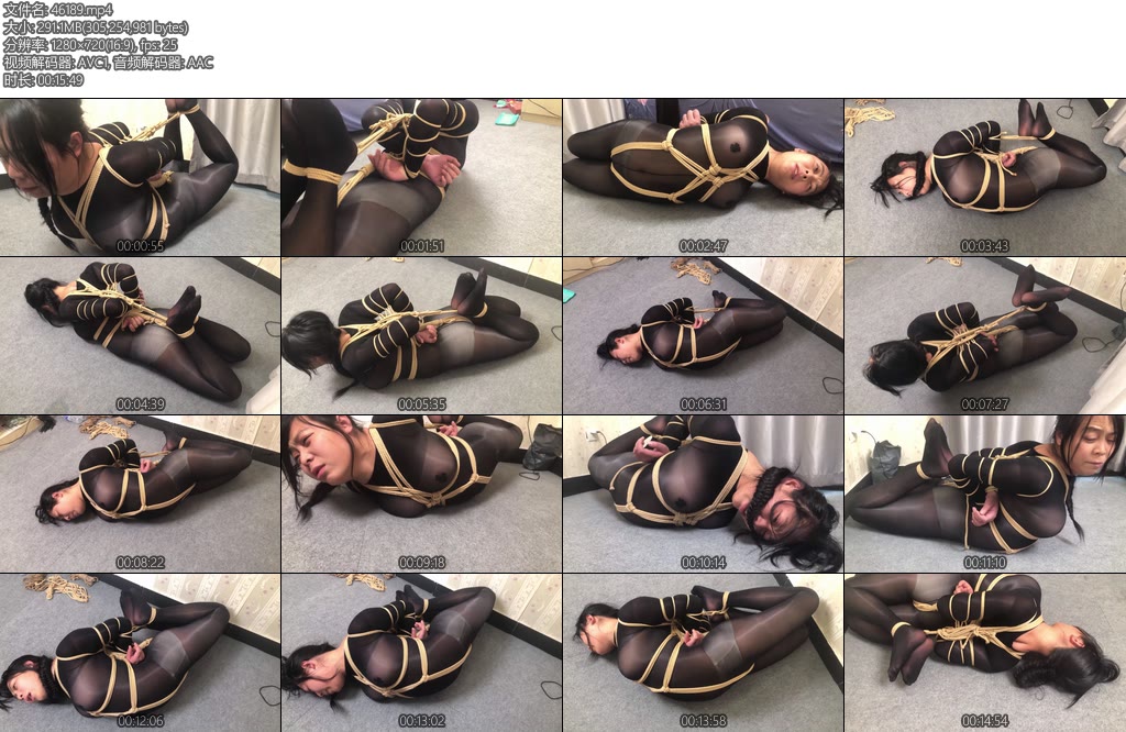 [朱雀雀] SY全身油光黑丝驷马-丝依依