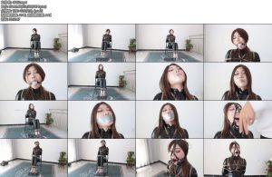 [得意客] 性感美女搜查官被捆绑口球流口水胶带封嘴-丝依依