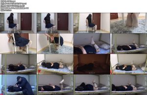 [新月原创] 00后小美女 玉箫 想尝试被绑架 解开绳子逃跑被抓绑在床上 白丝袜太赞了-丝依依