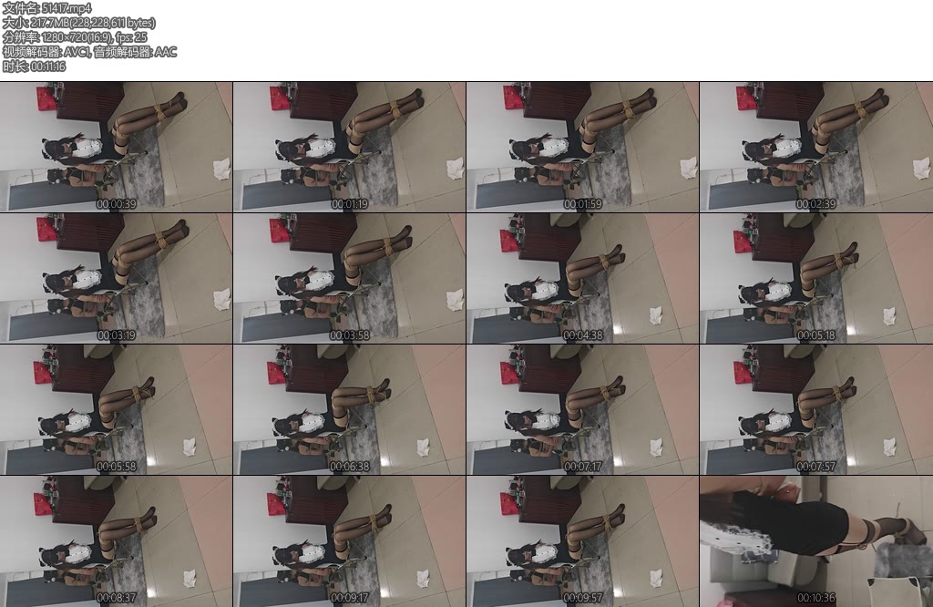 [谁谁原创] 萝莉小m包臀裙黑丝捆绑-丝依依