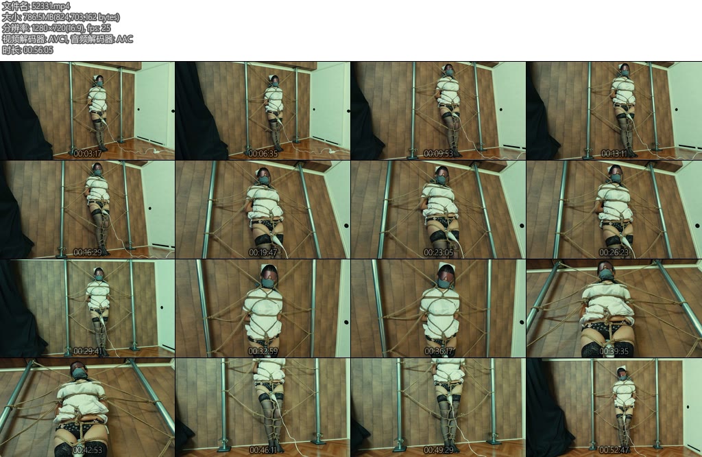 [亚洲绳艺] ナースの妄想放置看護Nurses Fantasy] Neglected Nursing-丝依依