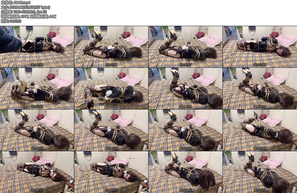 [星语原创] 星语伪娘魔术师脱缚挑战-丝依依