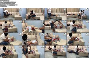 [魅影原创] 当老公面调戏他老婆-丝依依