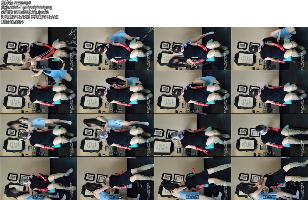 [喵酱原创] 保鲜膜捆绑窒息-丝依依