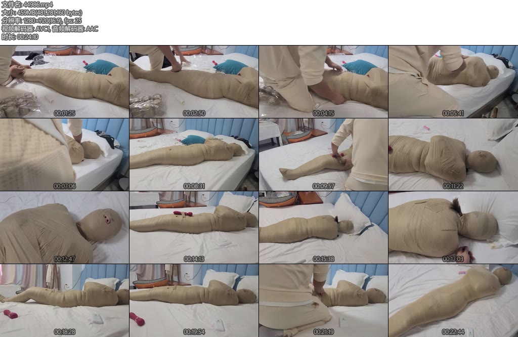 [可视原创] 小姐姐绷带包裹高强-丝依依