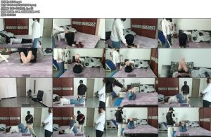 [新月原创] 玉箫琳媚定拍剧情反制女T女两个女生互相折磨要求对方学狗叫地上爬下跪磕头-丝依依