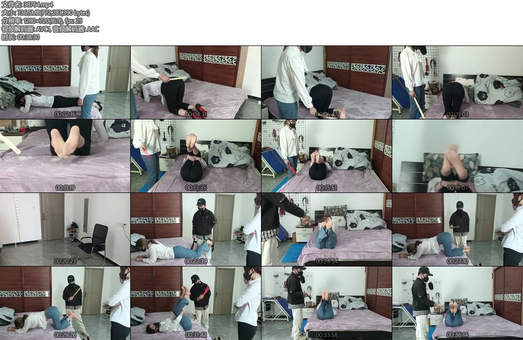 [新月原创] 玉箫琳媚定拍剧情反制女T女两个女生互相折磨要求对方学狗叫地上爬下跪磕头-丝依依